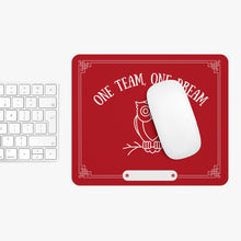 Load image into Gallery viewer, One Team, One Dream Owl Custom Mousepad
